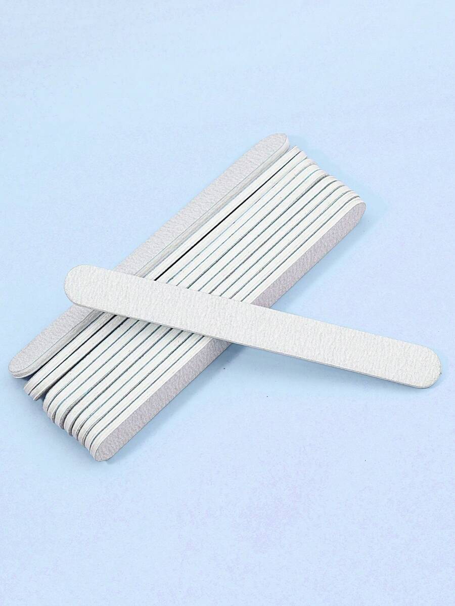 10pcs 100/180 Grit Nail Files Double Sided Emery Board Washable Emery Boards Reusable Nail Buffers Manicure Tools For Natural Nails Acrylic Nails Home And Salon Use,Nail Supplies,Nail Tools,Nail Art Tools,Back To School,Nails,Nail Tools For Press On Nails