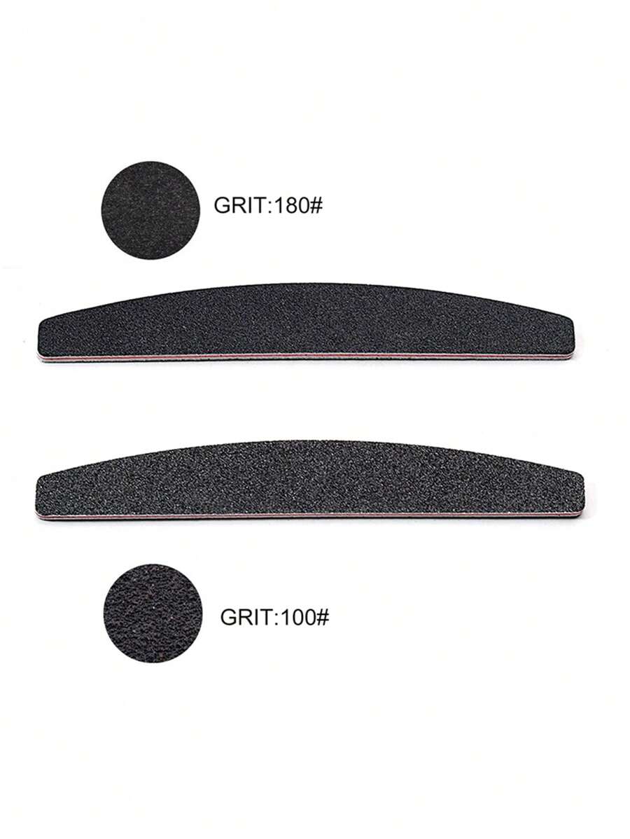 10pcs 100/180 Grit Nail Files Double Sided Emery Board Washable Emery Boards Reusable Nail Buffers Manicure Tools For Natural Nails Acrylic Nails Home And Salon Use,Nail Supplies,Nail Tools,Nail Art Tools,Back To School,Nails,Nail Tools For Press On Nails