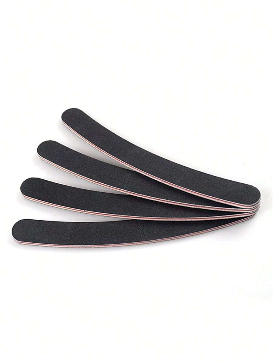 10pcs 100/180 Grit Nail Files Double Sided Emery Board Washable Emery Boards Reusable Nail Buffers Manicure Tools For Natural Nails Acrylic Nails Home And Salon Use,Nail Supplies,Nail Tools,Nail Art Tools,Back To School,Nails,Nail Tools For Press On Nails
