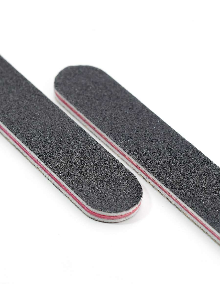 10pcs 100/180 Grit Nail Files Double Sided Emery Board Washable Emery Boards Reusable Nail Buffers Manicure Tools For Natural Nails Acrylic Nails Home And Salon Use,Nail Supplies,Nail Tools,Nail Art Tools,Back To School,Nails,Nail Tools For Press On Nails