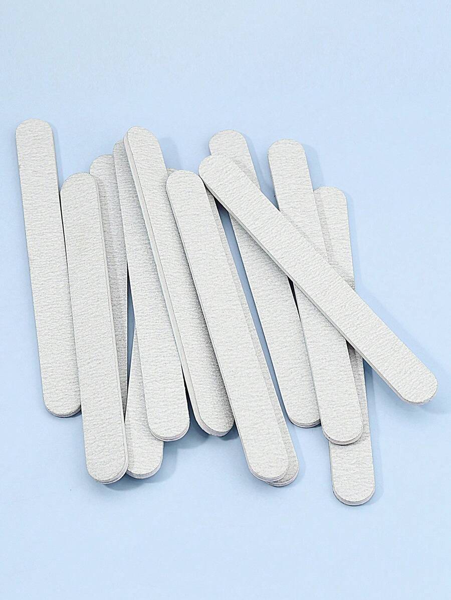 10pcs 100/180 Grit Nail Files Double Sided Emery Board Washable Emery Boards Reusable Nail Buffers Manicure Tools For Natural Nails Acrylic Nails Home And Salon Use,Nail Supplies,Nail Tools,Nail Art Tools,Back To School,Nails,Nail Tools For Press On Nails
